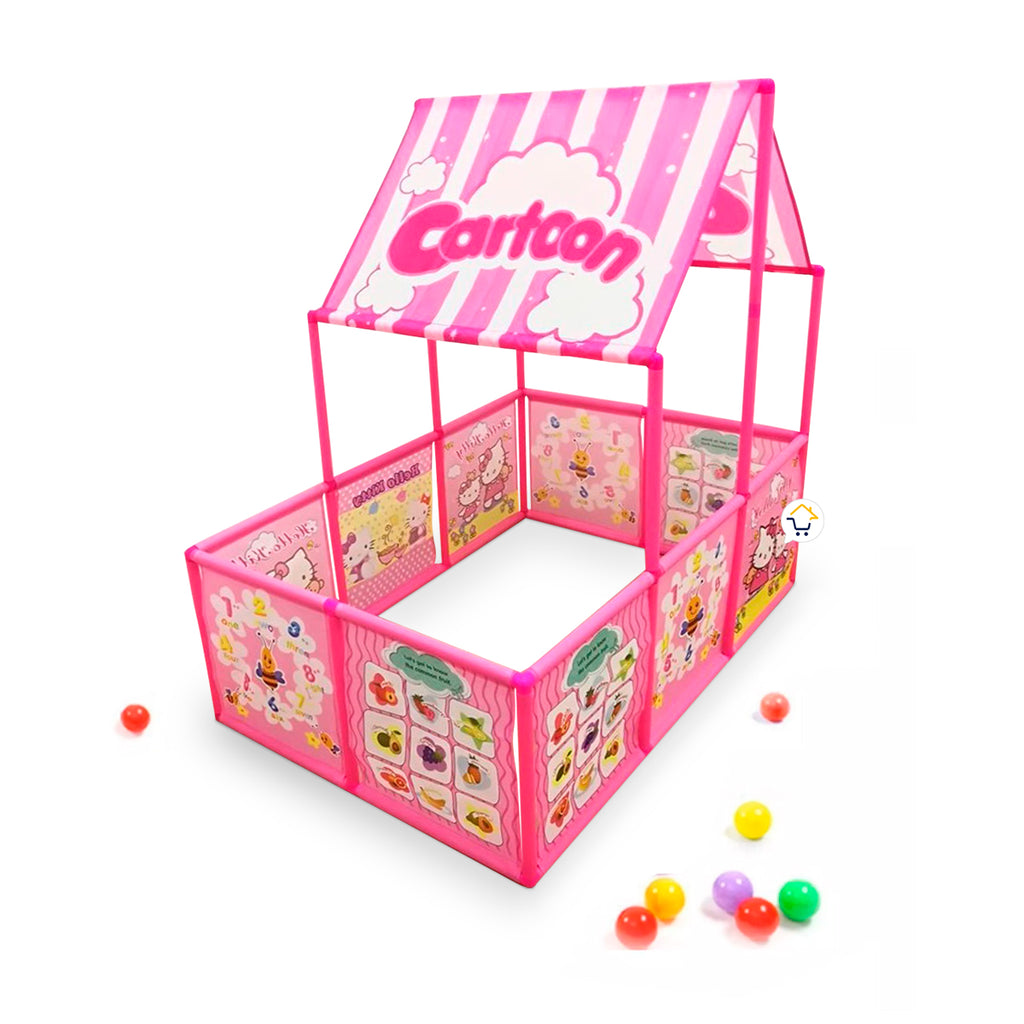 Casita Carpa Piscina De Pelotas WD924C