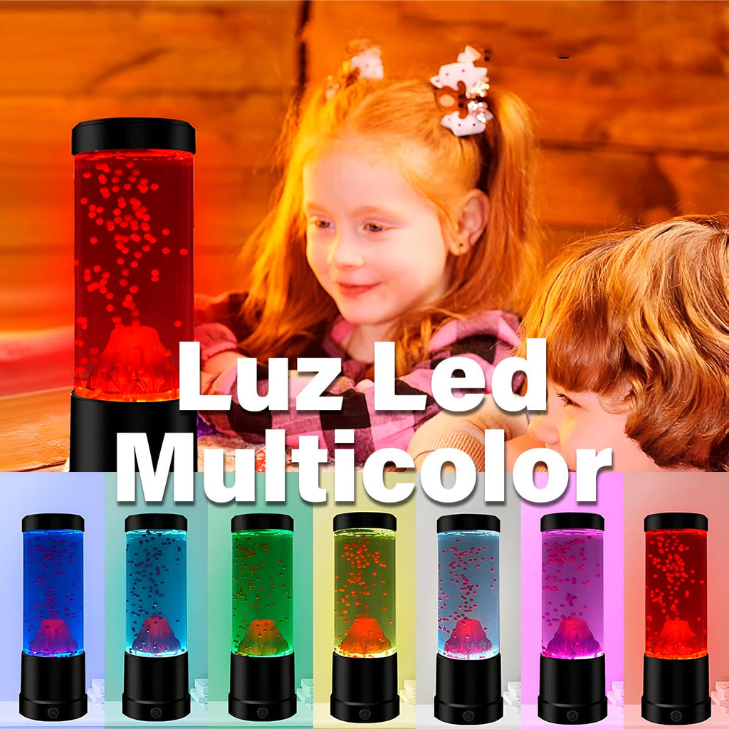 Lampara de Volcan LED Multicolor 7262-4