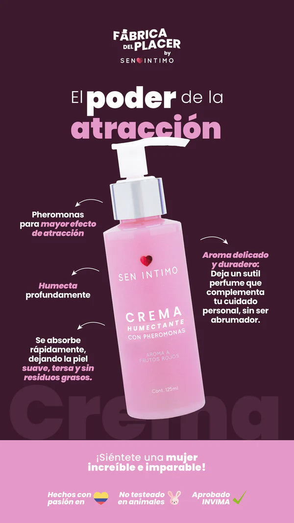 Crema Humectante con Pheromonas