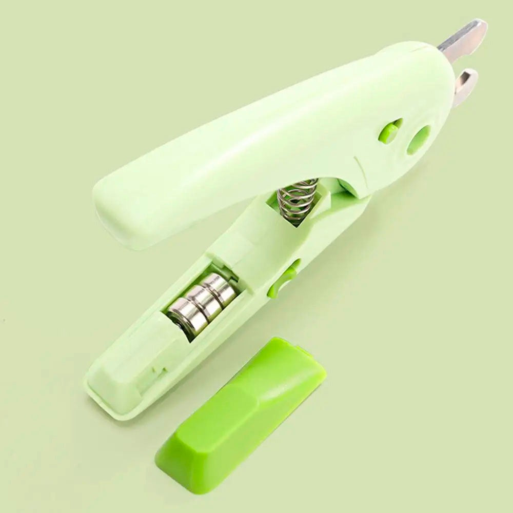 Cortaúñas para mascotas con luz led