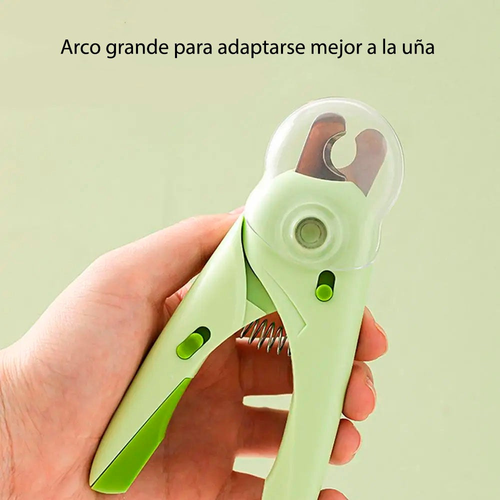 Cortaúñas para mascotas con luz led